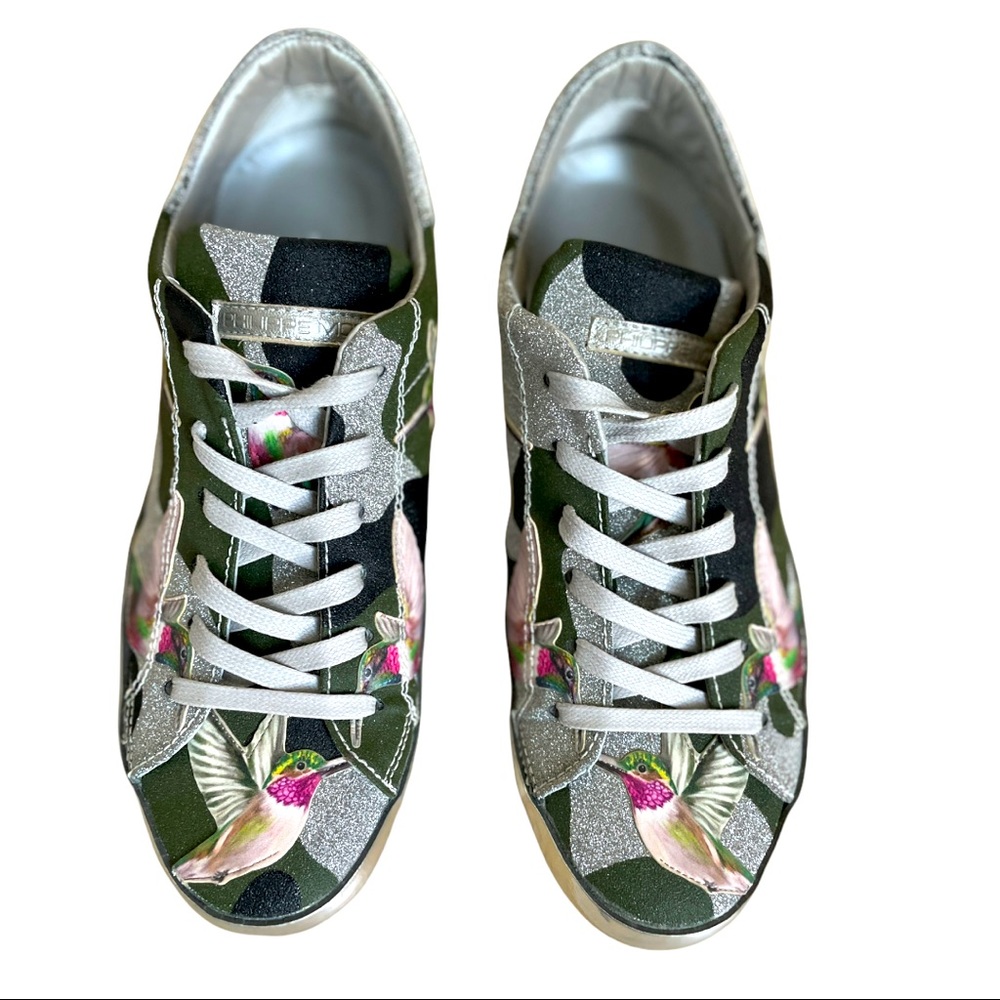Philippe Model Paris low rise sneaker.